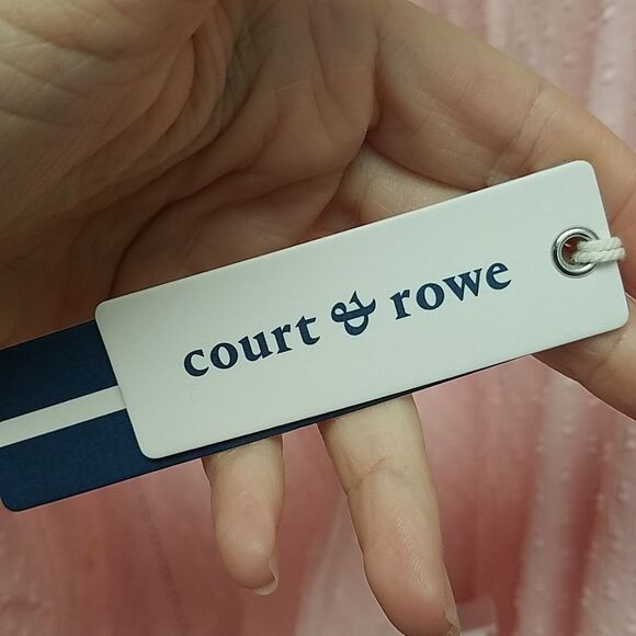 Court & Rowe Pale Pink Clip Dot Blouse - Picture 8 of 10